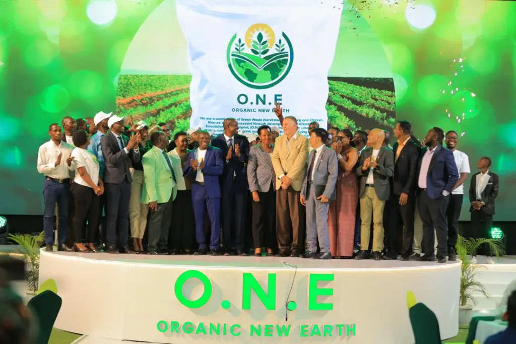 DEIP MANAGEMENT LAUCH ORGANIC ONE EARTH FERTILIZER AT MESTIL HOTEL IN KAMPALA