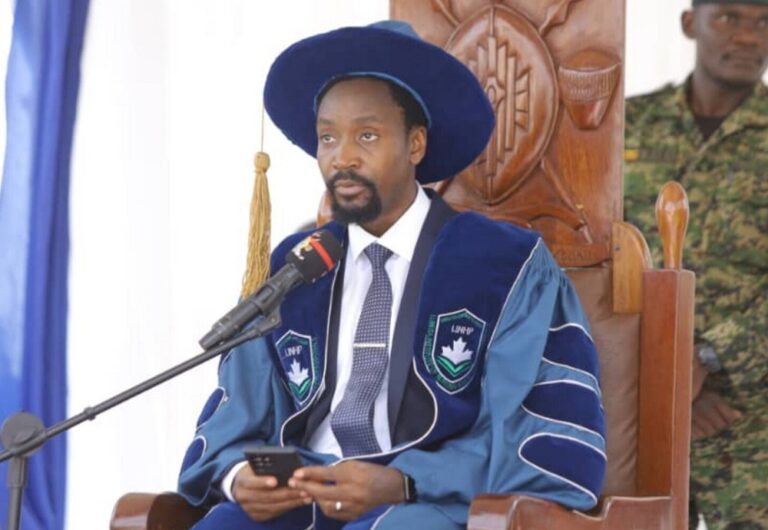 KYABAZINGA INSTALLED AS  VICE CHANCELLOR OF LUBEGA  UNIVERSITY