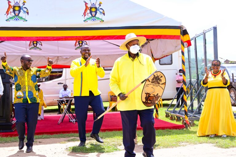 JUDGE NRM BY ITS VISIBLE CONTRIBUTIONS,MUSEVENI