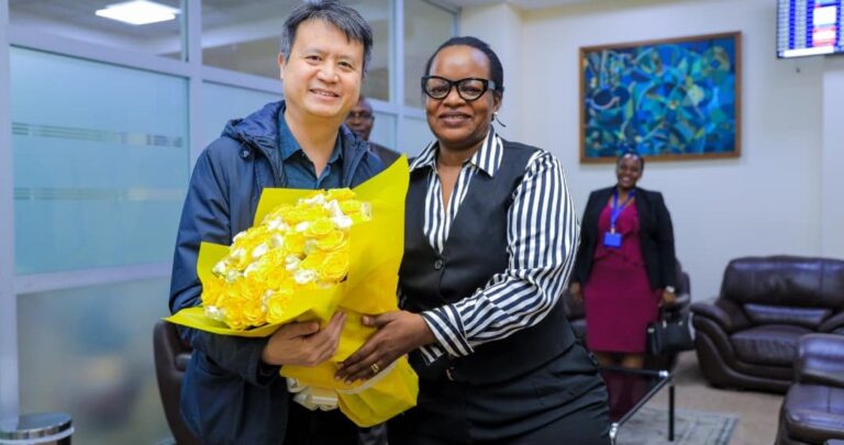 DAREN LANG WIPO DIRECTOR  ARRIVES IN UGANDA
