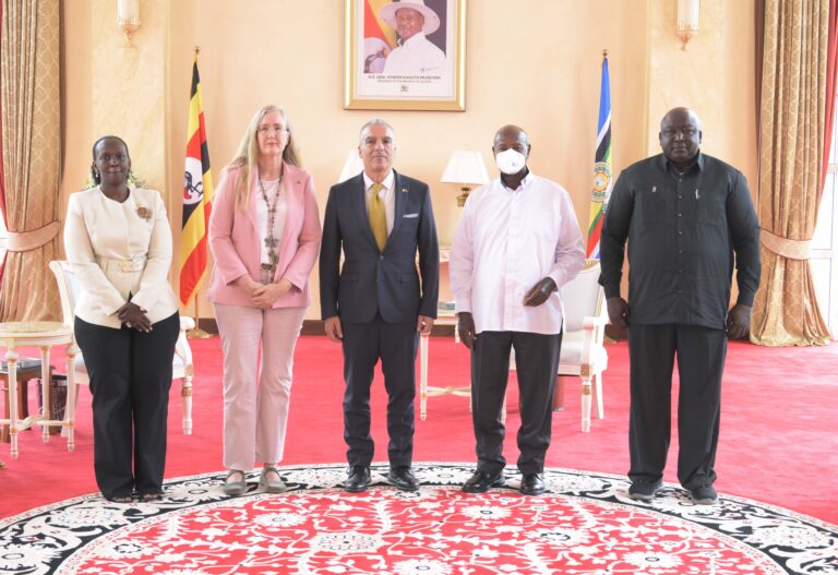 PRESIDENT MUSEVENI RECEIVES CREDENTIALS FROM SIX NEW AMBASSADORS