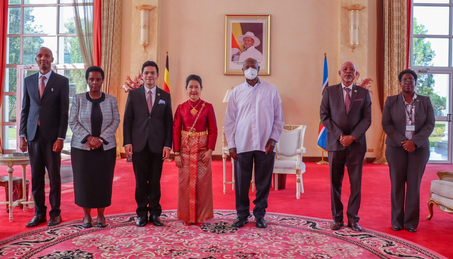 MUSEVENI WELCOMES THREE NEW AMBASSADORS DESIGNATE TO UGANDA