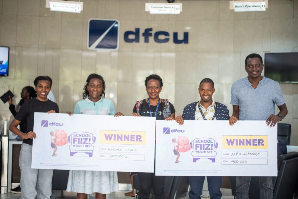 DFCU BANK ISSUES CASH REWARDS TO PARENTS IN SCHOOL FEES PAYMENT CAMPAIGN