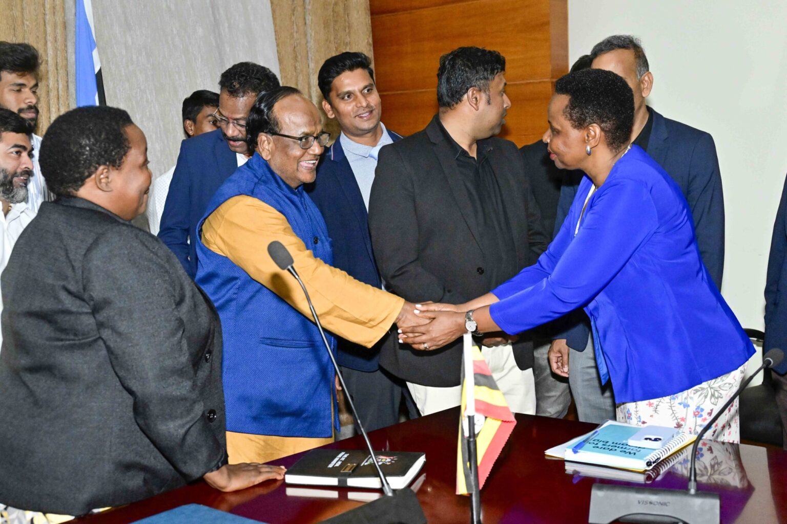 NABBANJA AND COL. NAKALEMA MEET AMERICAN,INDIAN INVESTORS, DISCUSS INVESTMENT OPPORTUNITIES