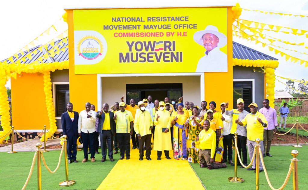 MUSEVENI COMMISSIONS MAYUGE NRM OFFICE