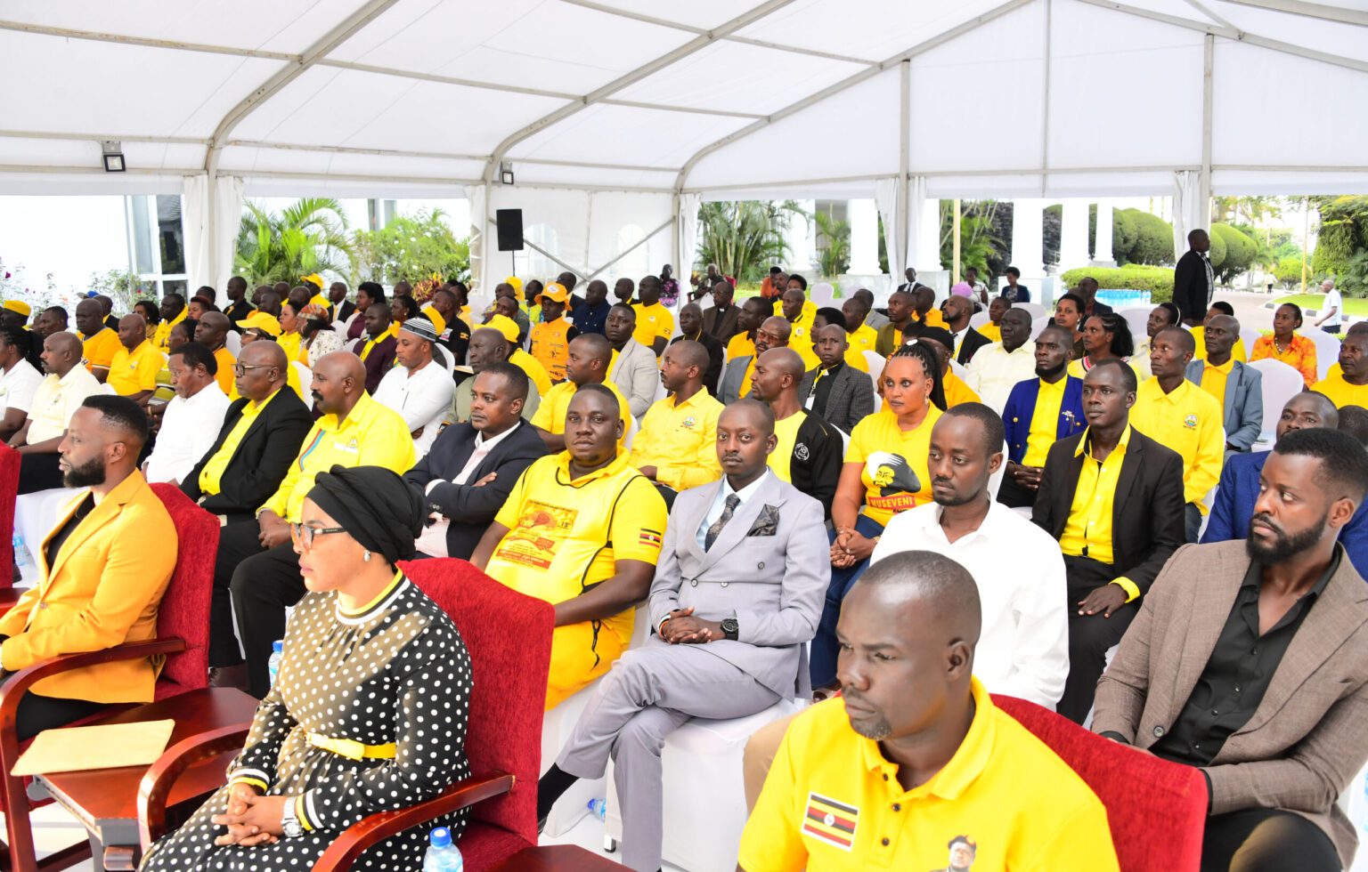 PRESIDENT MUSEVENI MEETS NRM MOBILIZERS