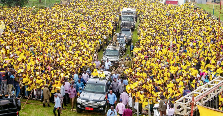 MUSEVENI TASKS WAKISO RESIDENTS TO MONITOR UTILISATION OF DEVELOPMENT FUNDS
