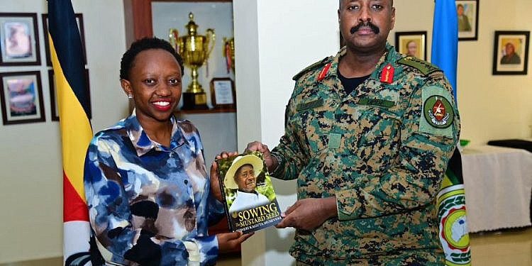 GEN MUHOOZI HOSTS KENYA’S FIRST DAUGHTER CHARLENE RUTO IN COURTESY VISIT