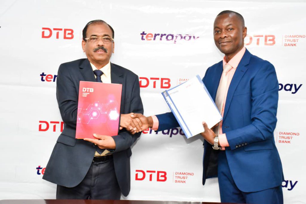 DTB BANK, TERRAPAY SIGN PARTNERSHIP TO IMPROVE SERVICES