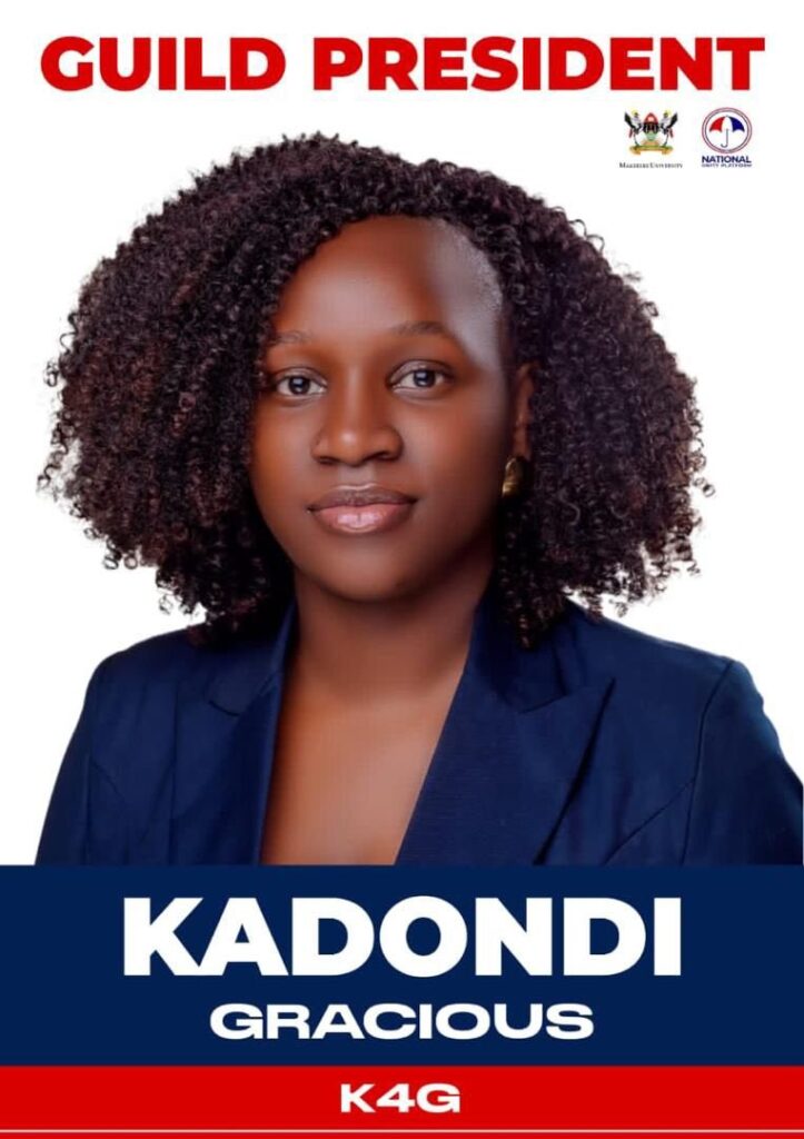 GRACIOUS KADONDI WINS MAKERERE UNIVERSITY GUILD