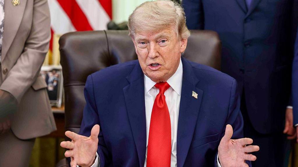 DONALD TRUMP ISSUES AGREEMENT STOPPING US ,IRAN WAR