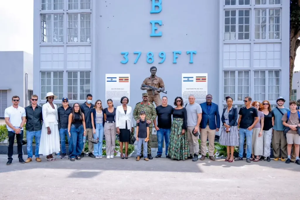 UGANDA LAUNCHES LIEUTENANT YONI NETANYAHU MONUMENT