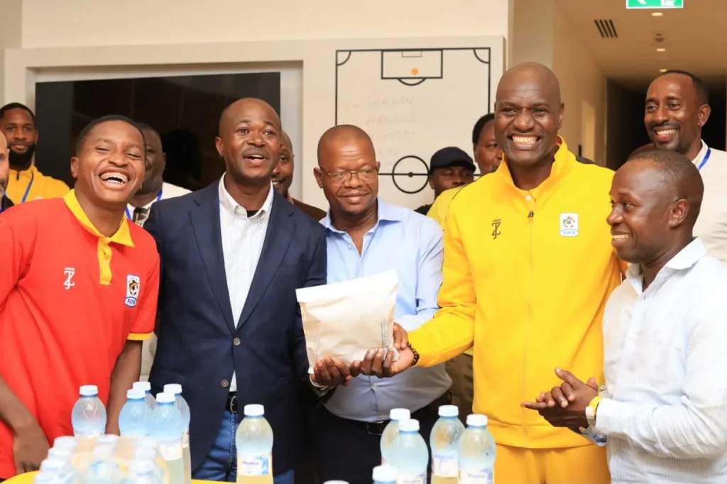 GEN. MUHOOZI REWARDS UGANDA CRANES WITH UGX 30M AFTER LIBYA VICTORY
